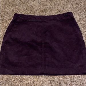 Banana republic corduroy skirt